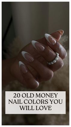 Discover 20+ Old Money Nail Colors You Need to Try to Be That Girl! Elevate your style with Old Money Nails that exude sophistication and class. From short classy nails to natural nails manicure, these money nails will help you look rich and refined. Embrace sophisticated nails and stay on trend with popular nail colors for a perfect finish to your minimal makeup look. Fun Nail Colors