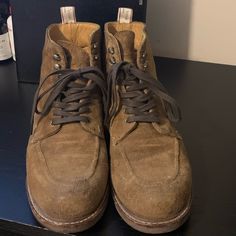 Light Colored Boots. Only Worn A Few Times. Good Condition. Colored Boots, Lace Up Boots, Rag & Bone, Size 10, Bones, Shoe Laces, Shoes Mens, Lace Up, Women Shoes