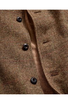 A soft and warm wool blend with a hint of durable nylon elevates this charming overcoat with versatile appeal. 31 1/2" length Front button closure Spread collar Front button-flap patch pockets Lined 75% wool, 25% nylon Dry clean Imported Winter Wool Sport Coat With Patch Pockets, Wool Sport Coat With Patch Pockets For Winter, Wool Tweed Jacket With Hidden Buttons For Fall, Tweed Outerwear With Notch Lapel And Buttons, Fall Wool Tweed Jacket With Hidden Buttons, Fall Sport Coat With Notch Lapel And Buttons, Fall Notch Lapel Sport Coat With Buttons, Notch Lapel Sport Coat With Buttons For Fall, Fall Notch Lapel Sport Coat