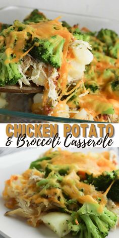 this chicken and broccoli casserole is so good it's loaded with cheese