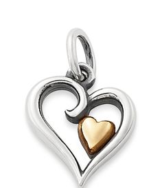 From James Avery&#x2C; this charm features:A mother holds her children in her heart forever&#x2C; and the iconic Joy of My Heart Charm in sterling silver and 14K gold is now available in a delicate size. Create a sweet matching mother-and-daughter set by pairing it with the original Joy of My Heart Charm.Sterling silver and 14K goldapprox. 0.5" longMade in the USA.Due to the personalized nature of James Avery bracelets&#x2C; we are unab Elegant Charms For Anniversary And Mother's Day, Double Heart Charms Jewelry For Anniversary, Double Heart Charms Jewelry For Anniversary Gift, Heart Charms For Anniversary, Heart-shaped Charms For Anniversary And Mother's Day, Heart-shaped Charms For Mother's Day Anniversary, Elegant Heart Charms For Mother's Day, Heart Pendant Charms For Anniversary And Mother's Day, Elegant Heart Charm For Anniversary