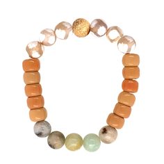 Our Ashton Beaded Bracelet is a vibrant burst of soft hues! It's a mini carnival on your wrist, celebrating the sweetest pastel shades. Playful and versatile, it adds a touch of fun to any outfit. Let your wrist party with these delightful colors and embrace the joy of life in every bead! Size: 6.5" Stretch Bohemian Round Beads Bracelets For Spring, Bohemian Spring Bracelets With Round Beads, Bohemian Beaded Bracelets For Everyday Spring Wear, Bohemian Beaded Bracelets For Spring, Casual Beaded Bracelets With Round Beads For Spring, Trendy Adjustable Pastel Beaded Bracelets, Bohemian Stretch Bracelet With Round Beads For Spring, Adjustable Pastel Beaded Jewelry, Everyday Multicolor Wooden Beaded Bracelets