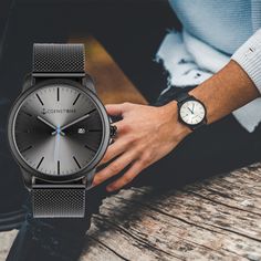 Affordable watches for men. Timepieces for men. Free shipping. Premium Quality Modern Watch With Date Display, Modern Outdoor Watch With Date Display, Modern Gray Watch With Analog Display, Gray Watch Accessories With Subdials, Round Dial, Gray Watch Accessories With Subdials, Affordable Watches For Men, Black Watches For Men, Mens Watches Affordable, Wrist Watch For Men