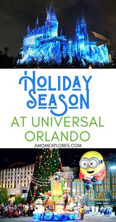 the holidays season at universal orlando