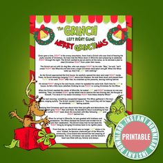 the grinch let's right game merry grinmas letter to santa printable