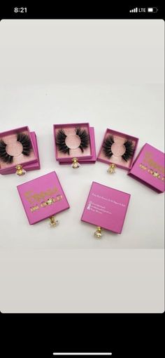 Eyelashes Packaging, Lashes Beauty, Lash Glue, Mink Eyelashes, Packaging Box, Private Label