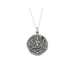 Helm of Awe Protection Journey Talisman Necklace – Jewelry Evolution Spiritual Medallion Necklace With Coin Pendant, Spiritual Coin Pendant Necklace, Symbolic Medallion Necklace, Spiritual Round Pendant Coin Necklace For Meditation, Handmade Spiritual Medallion Necklace, Spiritual Sterling Silver Medallion Necklace, Sterling Silver Amulet Medallion Necklace, Spiritual Sterling Silver Engraved Medallion Necklace, Spiritual Medallion Necklace With Coin Pendant For Meditation