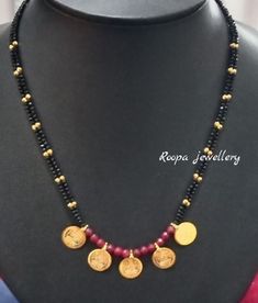 Gold Jewels Design, Gold Temple Jewellery, New Gold Jewellery Designs, Beads Collection