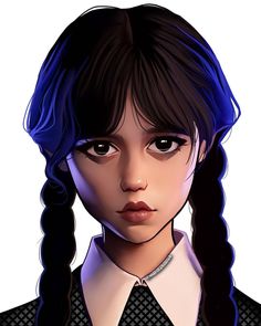 Ahri Wallpaper, Creation Art, Digital Portrait Art, Flash Art, Art Drawings For Kids, Addams Family, Wednesday Addams, Your Story, Art Wallpaper