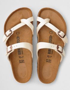 Birkenstock Women's Mayari Sandal 3 Strap Birks, Birkenstock Women, Birkenstock Mayari, Dream Shoes, Birkenstock, Women's Jeans, American Eagle Outfitters, Vision Board, American Eagle