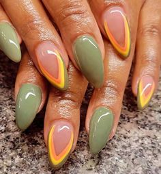 Nails Mint Green, Fall Gel Nails, Nail Candy, Dope Nail Designs, Almond Nails Designs, Coffin Nails Designs, Nail Shop, Bling Nails, Chic Nails