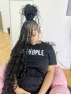 Pretty Braids, Sleek Ponytail Hairstyles, Beautiful Black Hair, Quick Natural Hair Styles