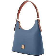 Everyday Chic  Enjoy a chic look everyday with this style, made from textured leather with a natural grain that hides any signs of wear. Monogram Pendant, Hobo Shoulder Bag, Everyday Chic, Credit Card Wallet, Leather Cleaning, Dooney And Bourke, Chic Look, Dooney & Bourke, Dooney Bourke