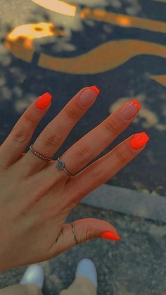 Summer nails are all about embracing vibrant colors, playful designs, and a touch of shimmer. Here are some popular summer nail trends to try out:
Bright Neon Shades: Neon colors like hot pink, electric blue, and neon green scream summer vibes. They're bold and eye-catching, perfect for sunny days.
Pastel Hues: Soft pastel shades like baby pink, mint green, and lavender are also popular for a more subtle,
summer nail 2024 trends summer nail summer 2024 nail simple summer nails summer chrome nail Neon Gel Nails Ideas, Short Neon Orange Nails, Vibrant Nails Summer 2024, Bright Orange Summer Nails, Cute Nail Ideas Summer, Neon Orange Nail Designs, Neon Nails Short, Nail Inspo Orange, Orange Nails Ideas