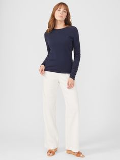 As easy as a tee, our raglan sleeve sweater comes in season spanning stretch knit with tiny golden buttons like built-in jewelry. | J.McLaughlin Women's Jamey Sweater Navy, Size Large | Cotton Raglan Sleeve Sweater, J Mclaughlin, Women's Sweaters, Sleeve Sweater, Raglan Sleeve, Built In, Sweaters For Women, Navy, Knitting