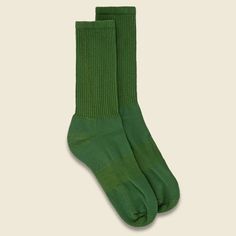 Mil-Spec Sport Sock - Olive Comfortable Green Socks For Outdoor, Casual Breathable Midweight Socks, Comfortable Anti-odor Green Socks, Comfortable Green Anti-odor Socks, Mil Spec, Us Military, Sport Socks, Made Goods, American Made