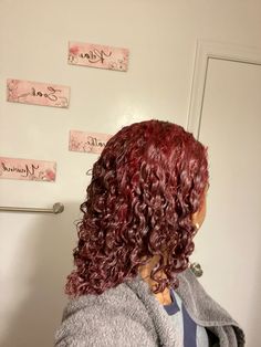 Burgundy Hair Curly, Dark Red Curly Hair, Burgundy Natural Hair, Burgundy Curly Hair, Burgundy Brown Hair, Tail Hairstyle, Red Curly Hair, Black Ponytail Hairstyles