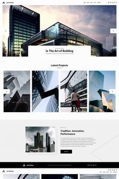 the website design is clean and modern