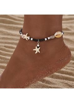 Color:Black;Package Contents:1 X Anklet;Occasion:Sport; Casual Anklets For Vacation And Beach Season, Casual Anklets For Beach Season Vacation, Casual Vacation Anklets For Beach Season, Casual Beach Season Anklets For Vacation, Black Beads Summer Beach Jewelry, Summer Beach Jewelry With Black Beads, Summer Festival Jewelry With Black Beads, Black Bohemian Anklets For Party, Bohemian Black Anklets For Party