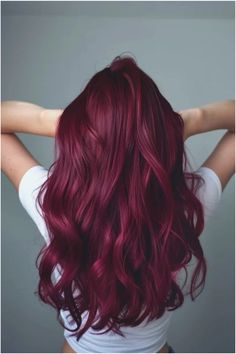 Burgundy hair color offers a striking blend of deep red and purple tones, perfect for those seeking a bold yet sophisticated transformation. This versatile hue complements various skin tones and can be styled in countless ways. From rich, velvety shades like merlot and plum to brighter options like cherry or berry-infused hues, there’s a burgundy look for everyone. Popular trends include balayage highlights, ombre transitions, and all-over vibrant tones. Whether you’re aiming for a subtle touch of color or a dramatic statement, burgundy hair is an elegant choice that adds warmth and depth to your style.#hair_types #hair_face #hair_best #hair_highlights #hair_drawing #hair_styler #hair_cut_ideas #hair_texture #hair_hairstyling #hairs #hair_hack #hair_styling_hair #hair_colours Mulberry Hair Color, Mulberry Hair, Red Burgundy Hair Color, Shades Of Burgundy Hair, Red Violet Hair, Burgundy Hair Color, Mahogany Hair