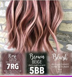 Platinový Blond, Rose Brown Hair, Hair Color Formulas, Gorgeous Hair Color, Sassy Hair, Hair Affair, Hair Color Highlights, Hair Color And Cut, My Favorite Color