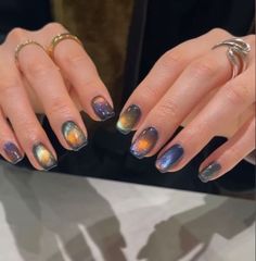 DIY: How To Do The Viral Velvet Nails Trend At Home On A Budget Velvet Nails, Nails Trend, Home On A Budget, Nail Trend, Colorful Nails, Cat Eye Nails, Dream Nails, Fire Nails, Funky Nails