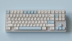 Geekark PBT Accent Keycap Set - Sea Salt Blue Sea Salt Blue, Interior Design Layout, Classic Sonic, Desktop Setup