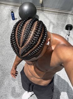 Hair Braids Men Hairstyles, All Back Braid Styles For Men, Men Haircut Black Man, Low Fade With Braids Men, Thick Cornrows Braids Men, Canerows Men, Black Man Cornrow Hairstyles, Men’s Hair Styles Cornrows, Men Afro Styles