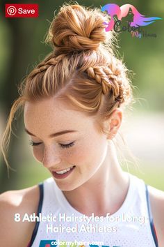 Find the best athletic hairstyles that keep long hair stylish and secure for sports! From cute volleyball hairstyles to braided looks, these ideas offer the perfect mix of function and flair to stay comfortable and confident on the field. Save this pin for creative, easy-to-achieve styles you’ll want to try for every game and practice!  #SportyStyles #LongHairDontCare #AthleticVibes #GameDayHair #ActiveHairGoals #BraidItOut #MessyBunLife #RunWithStyle #HairUpDontCare #FitAndFabHair Sporty Hair Styles, Cute Volleyball Hairstyles, Double French Braids, French Braid Ponytail, Boxer Braids, Bubble Ponytail, Hair To One Side, Short Hair Lengths, Game Day Hair