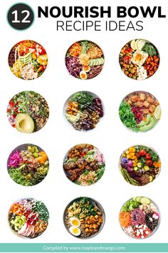 12 nourish bowl recipe ideas