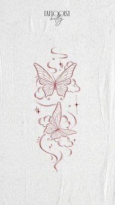 the back side of a white envelope with red ink on it, and an image of a