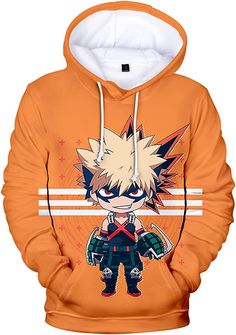 Ochaco Uraraka, Hoodie Cute, Katsuki Bakugo, Cheap Hoodies, Boys Sweatshirts, Men Boys, My Hero, Pullover Sweatshirts