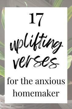 Anxiety can creep in, in any part of our life. Today I want to encourage my homemaking friends with scripture for anxiety as a homemaker. We will look at encouragement for when we wonder if our life ever matters, what others think of us, and how to be assured we are doing the right thing. Fear And Trembling, Uplifting Scripture, Work For The Lord, Proverbs 16 3, Doing The Right Thing, What Others Think, Psalm 118, Bible Says, Live With Purpose