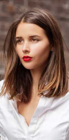 Harper and Harley mid length hair brown lob style Brown Lob, Longbob Hair, Lob Styling, Dunner Wordend Haar, Long Bobs, Shoulder Hair, Haircut Inspiration, Midlength Haircuts