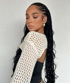 @tanyamqt Goddess Cornrows, Hairstyles No Braids, Goddess Braids Hairstyles, Braided Cornrow Hairstyles, Short Haircuts For Women