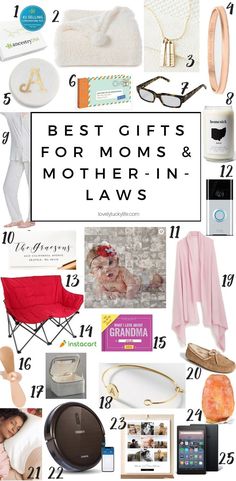 the best gifts for moms and mother - in - law's on sale