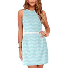 greek key chevron light blue print 2 Eos Women's Sleeveless Dress (Model D01) - Objet D'Art Spring Sleeveless Midi Dress With Back Zipper, Spring Sleeveless Knee-length Dress With Back Zipper, Ideal Image, Front Bottoms, Greek Key, Polyester Satin, Invisible Zipper, Model Dress, Satin Finish