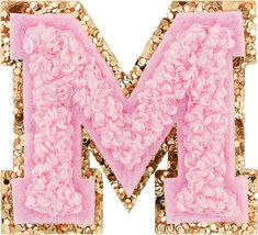 Flamingo Mini Glitter Varsity Letter Patch Stoney Clover Lane Patches, Kendall Birthday, Varsity Letters, Letter Icon, Collection Letter, Graduation Party Themes, Letter Patches, Varsity Letter, Stoney Clover Lane