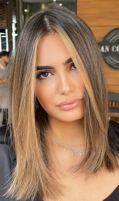 Dark Hair Lighter Around Face, Highlights For Dark Brown Hair Caramel Face Framing, Medium Brown Hair With Blonde Face Frame, Sunkissed Face Framing Highlights, Summer Hair Trends 2024 Brunette, Sun Kissed Black Hair, Face Framing Lob, Caramel Highlights Short Hair, Subtle Face Framing Layers