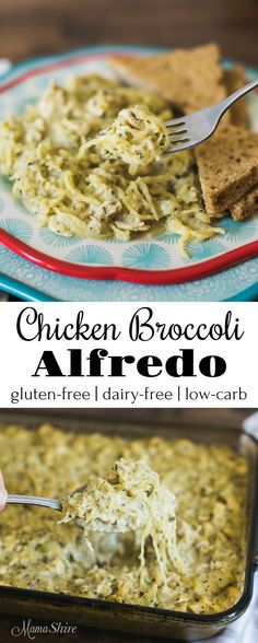 chicken broccoli alfredo is an easy and delicious side dish for dinner or lunch