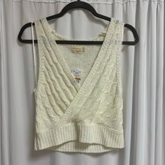 Knit Top By Dreamers By Debut. Never Worn Before. Nwt! Fast Shipping!! 1-2 Day Shipping Item Is Stored In A Smoke Free Home! Feel Free To Reach Out With Any Questions Or Clarification. 5 Stars Seller White Knit V-neck Crop Top, Beige Knitted Crop Top, Spring Cropped Cable Knit Top, Casual Knit V-neck Crop Top, Spring Cable Knit Cropped Top, Cropped Cable Knit Top For Spring, Casual V-neck Knit Crop Top, White Crochet Knit Top, Cream Cropped Knit Top