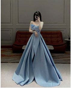 Long Evening Dresses, Cute Prom Dresses, Fairytale Dress, Fantasy Dress, Glam Dresses, Kpop Fashion Outfits