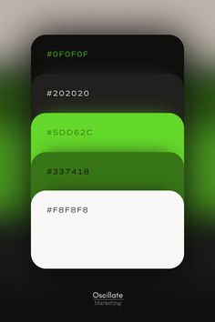 Black and green color palette Color Combination For Website, Web Design Black, Black Green Color, Color Scheme Generator, Food Web Design, Web Design Websites