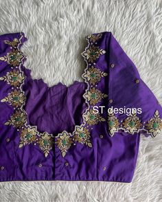 Computer Work Latest Designs, Computer Maggam Work Designs, Heavy Maggam Work Blouses, Computer Designs For Blouses, Heavy Maggam Work Blouse Designs Latest, Computer Work Blouse Designs Latest Simple, Cut Work Blouse Designs, Simple Maggam Work Blouses, Embroidery Design Blouse