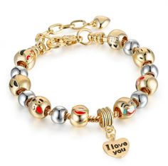 Gold Charm Bracelet Snake Chain Bracelets, Gold Charm Bracelet, Christmas Bracelet, Rose Jewelry, Love Charms, Birthday Jewelry Gift, Bracelet Collection, Diamond Crystal, Heart Charm Bracelet