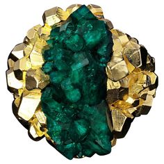 Dioptase Crystal, Garnet Ring Gold, Emerald Green Stone, Blue Aquamarine Ring, Boulder Opal Ring, Rings Style, Crystal Structure, Fancy Jewellery Designs, Opal Ring Gold