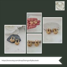 Gold Small Basket Earrings, Small Puffy Filigree Earrings, 14k Heavy Plated Gold, Hypoallergenic Posts, High Quality Earrings #14kHoops #FiligreeHoops #SmallGoldHoops #GoldEarrings #PuertoRicoJewelry #GoldHoops #14kGoldEarrings #SmallHoops #GoldHoopEarrings #14kGoldJewelry Gold Metal Cartilage Earrings As A Gift, Yellow Gold Metal Huggie Earrings Gift, Tarnish Resistant Round Plug Earrings For Gift, Hypoallergenic Gold Plated Cartilage Earrings For Gift, Handmade Gold Huggie Earrings, Gold Drop Cartilage Earrings As Gift, Gold-plated Lever Back Earrings As Gift, Gold Drop Cartilage Earrings For Gift, Yellow Gold Huggie Clip-on Earrings For Gift