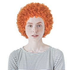 PRICES MAY VARY. This orange afro wig features tight, dense weave for fuller look Curly orange wig is made of soft heat resistant fiber, its short and curly design adds volume and bounce to your look, creating a playful and youthful appearance Average cap size 21.5-23.6inches, with its adjustable inner cap and breathable construction, provides a comfortable and secure fit for all-day wear Great Customer Service - If you have any concerns with your order we are here to help from start to finish Package Included: 1pc Orange Afro Wig + 1pc Wig Cap Top Quality Wig From US Brand Miss U Hair Miss U Hair Short Curly Orange Afro Wig Synthetic Fluffy Girls Cosplay Halloween Wig Orange Afro, Hair Short Curly, Orange Wig, Afro Wig, Halloween Wigs, Afro Wigs, Women Cosplay, Quality Wigs, Curly Hair Wig