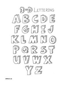 the letters and numbers are drawn in pencil