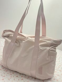 coquette aesthetic, pink aesthetic, pink, pink tote bag Bagsmart Tote Bag, Cute Tote Bags For School, School Tote Bags, Pink School Bags, Cute Gym Bag, Coquette Aesthetic Pink, College Tote Bag, Uni Bag, School Bag College